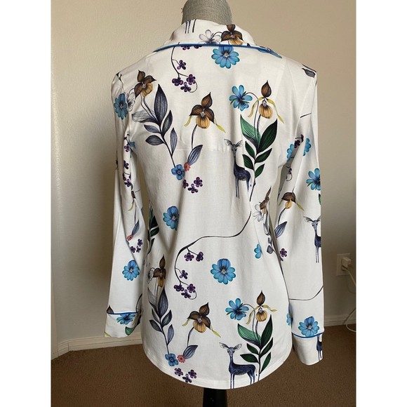 The Cat’s Deerly Pima Knit Pajama Night Shirt  (only) - Size Small - Picture 5 of 10